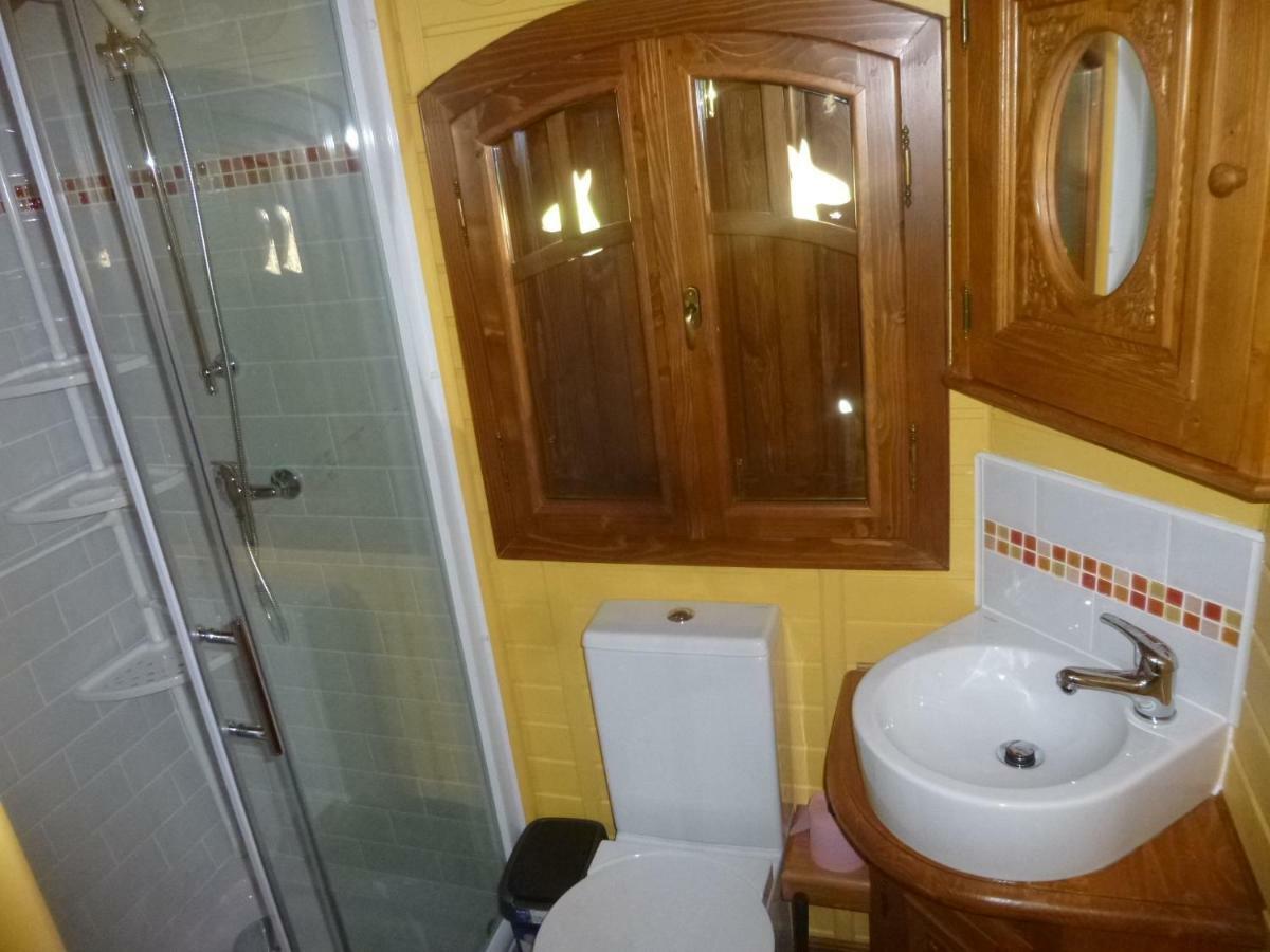La Roulotte De Pommette Et Billy Bed and Breakfast La Hoguette Εξωτερικό φωτογραφία